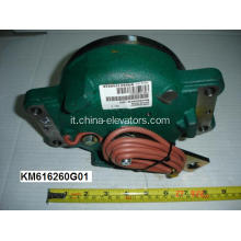 KM616260G01 Gruppo freno per Kone MX06 MACCHINA SLEAD